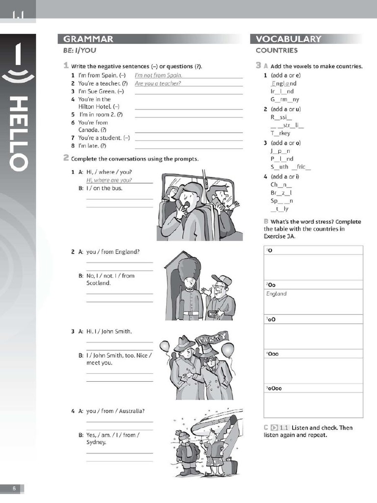WB-Course 1 - Lesson 1 | PDF