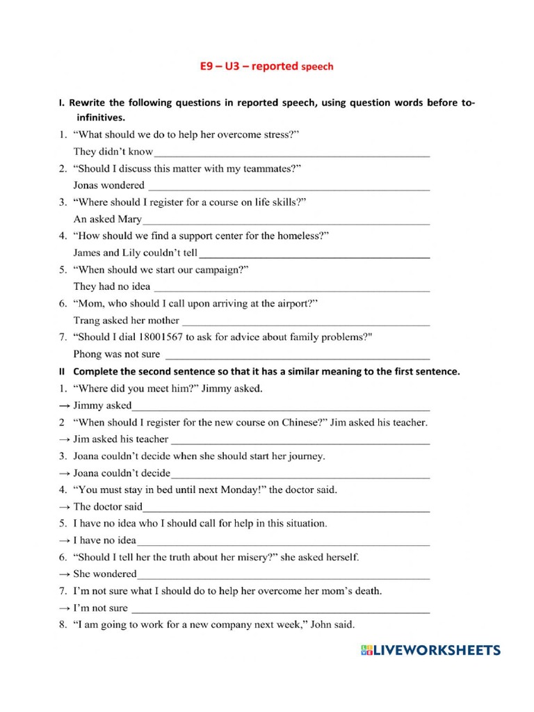 Indirect Questions 2 | PDF