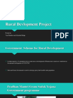 Rural Devlopment Project: Present by Vinit Phadtare and Abhishek Medge