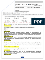 8º Ano Revisão para A Prova 10 08 2023