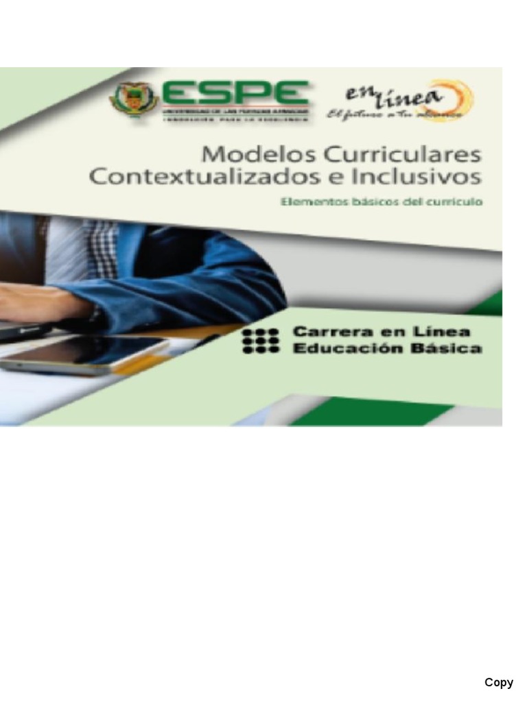 Elementos Clave del Currículo Educativo | PDF | Plan de estudios ...