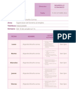 Documento A4 Pedidos Simple Rosado