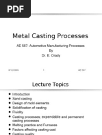 Metal Casting Processes