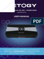 NETOGY UPS100 PLUS User Manual