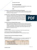 Year 13 Partnership Profit Distribution SUMMARY