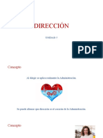 U5 Dirección