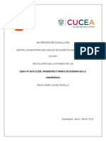 Didacta en Acción, Diferentes Formas de Enseñar en La Universidad