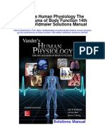 Vanders Human Physiology The Mechanisms of Body Function 14th Edition Widmaier Solutions Manual