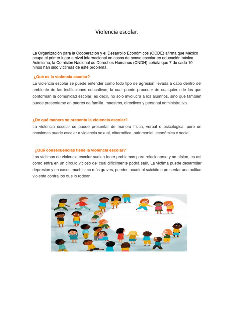 Violencia Escolar Pdf