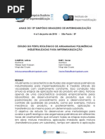 Estudo Do Perfil Reológico de Argamassas Poliméricas