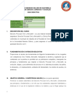 050-239 Derecho Procesal Civil y Mercantil I 2023