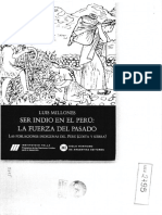 Apunte 2795 - Quienes Son Los Indigenas La Mirada de Los Otros Peruanos Cap - IV - Millones, Luis