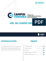 Instructivo de Navegación Campus Cordoba