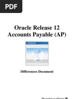 Download Oracle R12 AP Differences Document - Final by justvicky1000 SN66835303 doc pdf