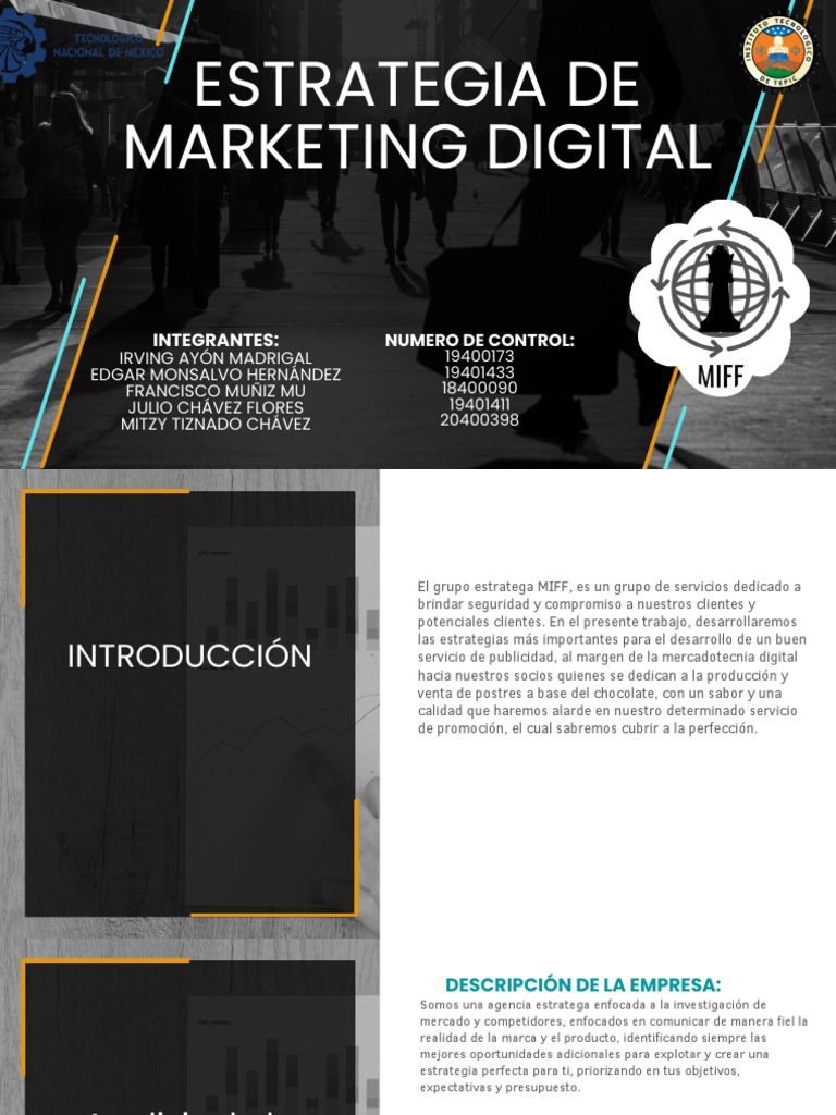 Estrategias de Marketing Digital para Brownies | PDF | Marketing ...