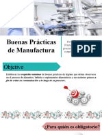 Buenas Prácticas de Manufactura