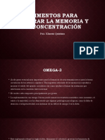 Alimentos para Mejorar La Memoria y La Concentración