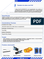 Datasheet Testadordecabospoe