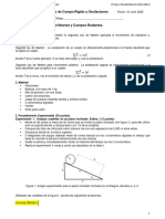 Laboratorio de Movimiento de Cuerpo Rígido y Oscilaciones: Objetivos