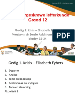 Gedig 1 Krisis - AEAT - GR 12 - 2023 - Konsep Aanbieding