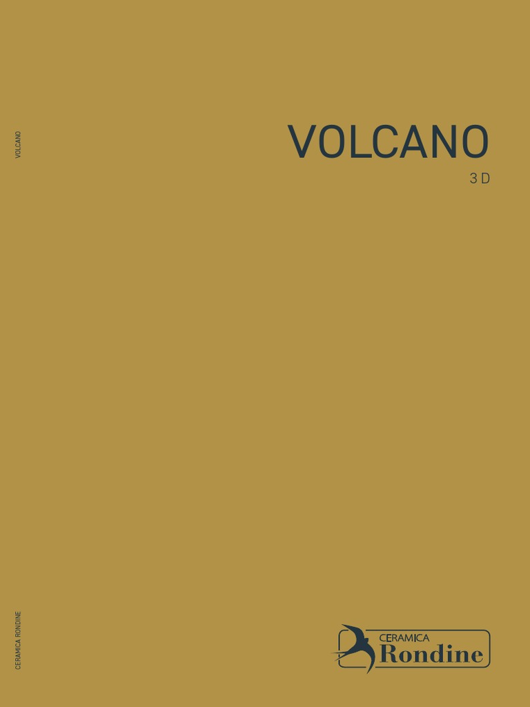 Nouvelle série Volcano 3D en céramique | PDF | Matériaux | Matériaux de ...