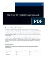 Prince Edward Island Express Entry Immigration