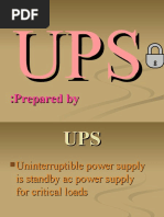 UPS Presentation