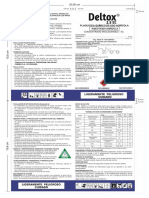 Deltox 2.5 EC Etiqueta