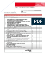 Pauta de Cotejo Ayudantía en Analgesia Epidural 11-07-2023