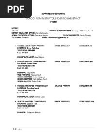 List of All The Schools in The Bahamas