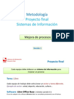 Metodologia Proyecto SBD