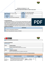 Experiencia de Aprendizaje - #01 - 2022 CCSS