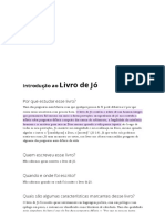 Introdução Ao Livro de Jó