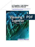 Weaving It Together 1 4th Edition Broukal Solutions Manual