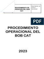 I - Procedimiento Operacional Del Bob Cat