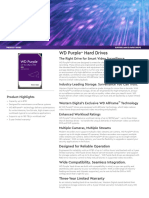 Product Brief WD Purple HDD