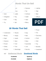 Sales Words, Emotional Words PDF