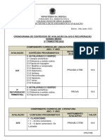 2 - Cronograma 1º-2º-3º Anos - 2º TRIMESTRE