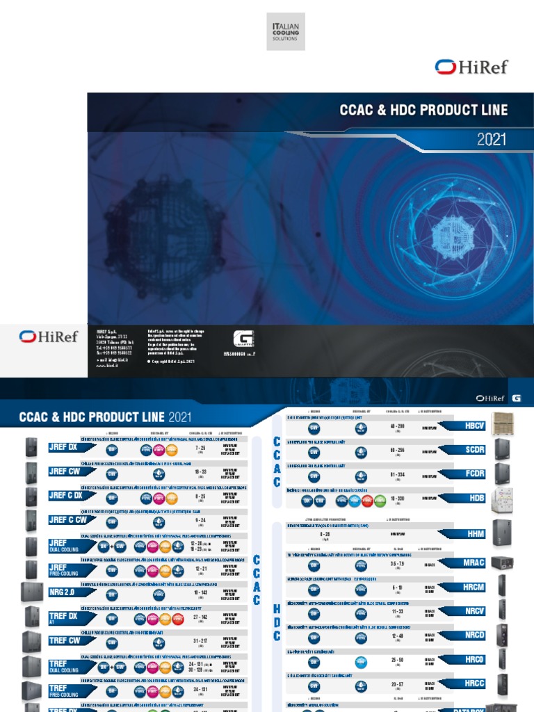 HIREF - Product Overview CCAC 2021 | PDF | Air Conditioning | Tools