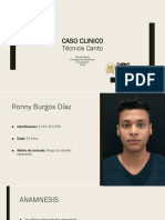 Caso Clinico Ronny Buelvas (Canto)