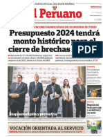 Presupuesto 2024 Tendrá Monto Histórico para El Cierre de Brechas Sociales