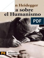 Carta Sobre El Humanismo Martc3ad Heidegger