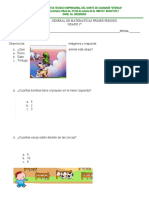 Evaluacion General de Matematicas Primer Periodo