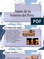 Etapas de La Historia Del Perú Kilmara