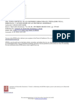 Gervasoni. UNA TEORÍA RENTÍSTICA DE LOS REGÍMENES SUBNACIONALES: FEDERALISMO FISCAL, DEMOCRACIA Y AUTORITARISMO EN LAS PROVINCIAS ARGENTINAS