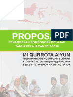 Proposal Tambah Rombel Booklet