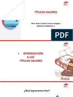 Introducción A Los Títulos Valores