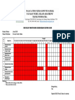 Checklist Monitoring Kebersihan Gedung BLKK