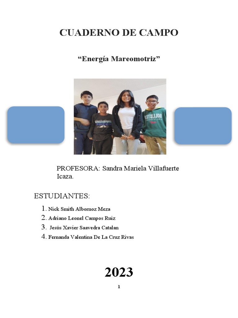 Cuaderno De Campo Pdf