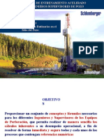 11 Formulariio para Cálculos Rutinarios en El Sitio Del Pozo